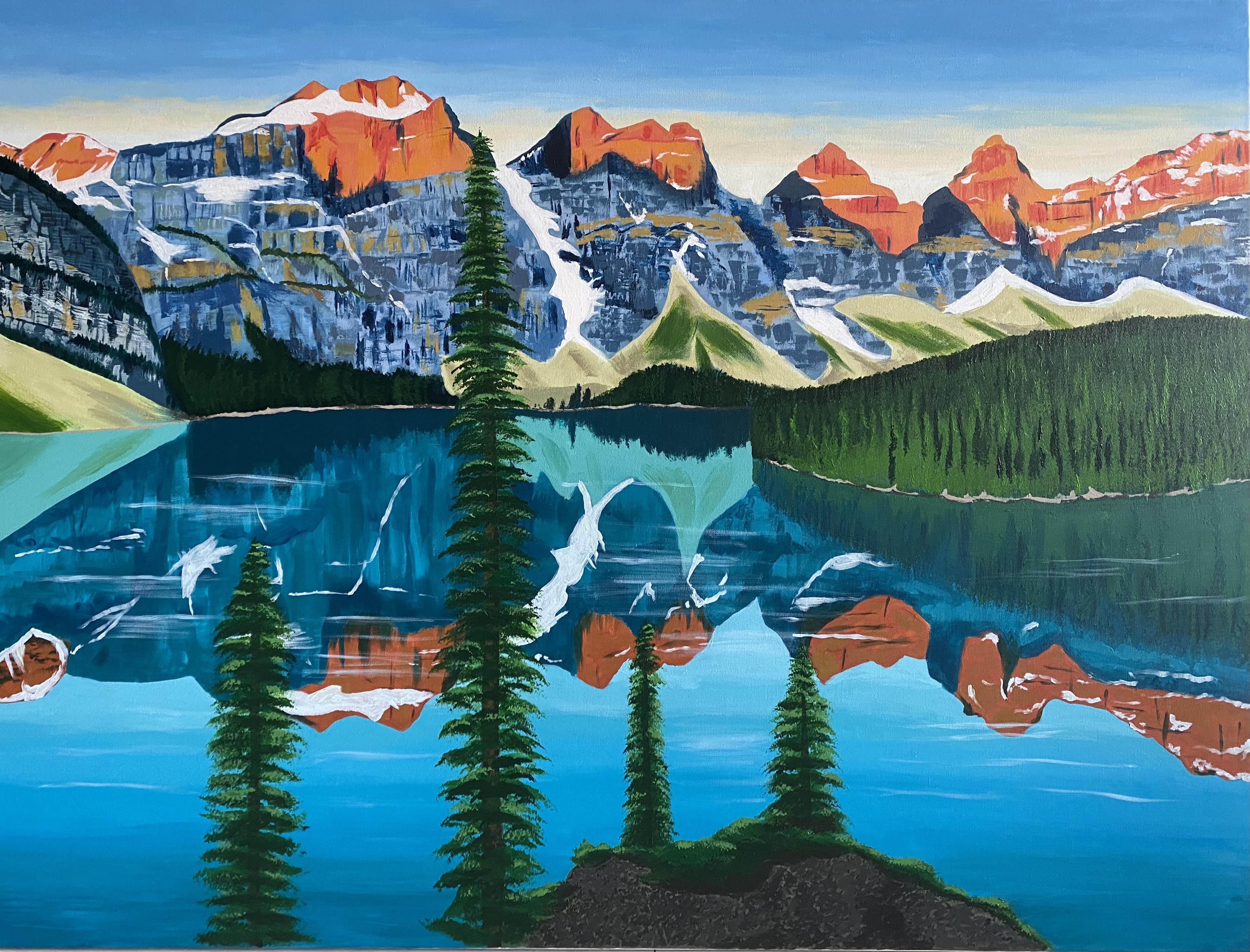 Peinture acrylique grand format